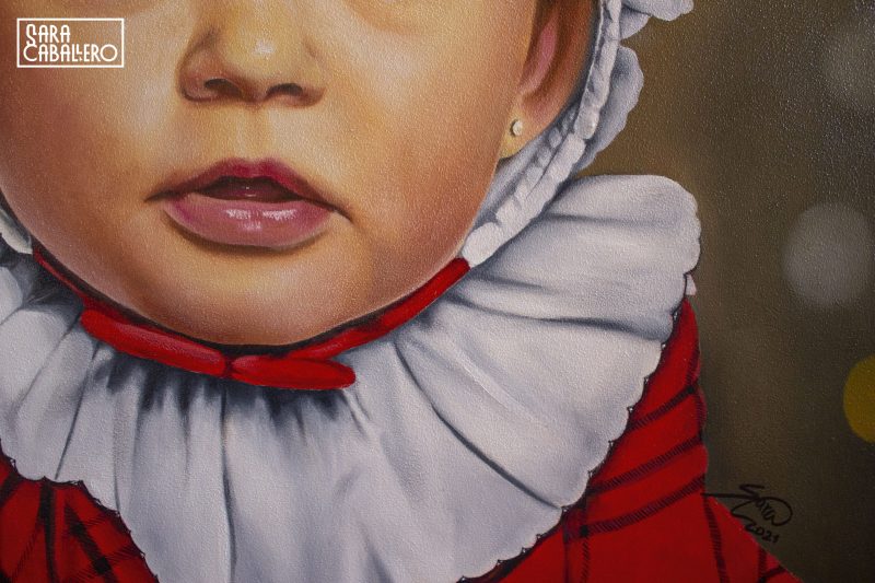 <strong>Retrato bebé,</strong> 2021. <br>