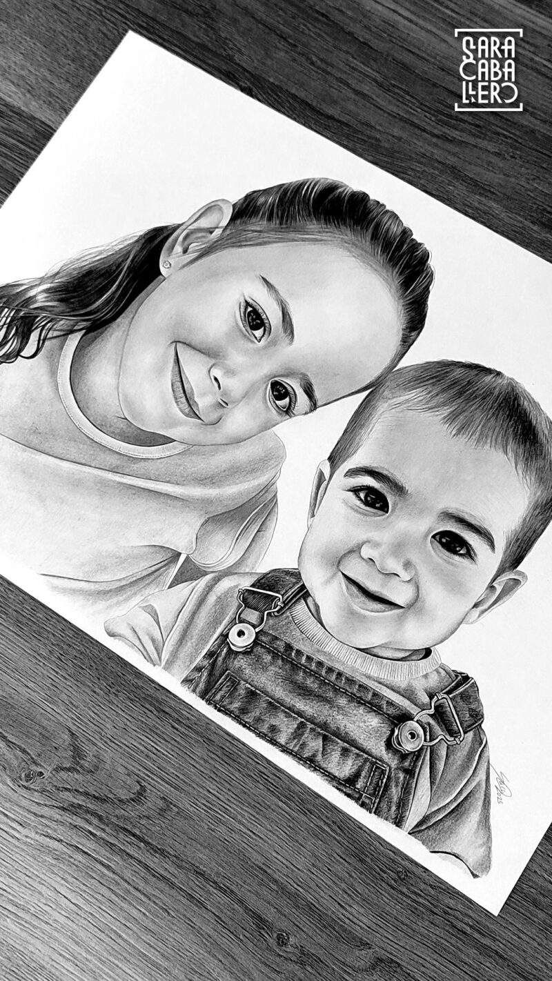 <strong>Retrato infantil,</strong> 2025.